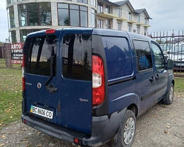 Синий Фиат Добло, объемом двигателя 1.6 л и пробегом 191 тыс. км за 3900 $, фото 7 на Automoto.ua