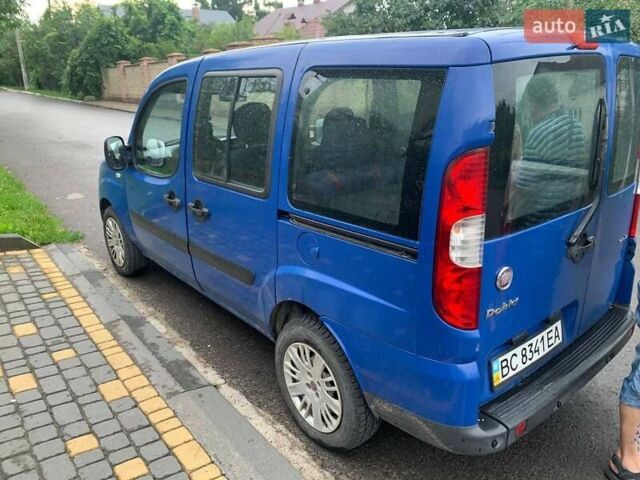 Синий Фиат Добло, объемом двигателя 1.91 л и пробегом 170 тыс. км за 4800 $, фото 10 на Automoto.ua