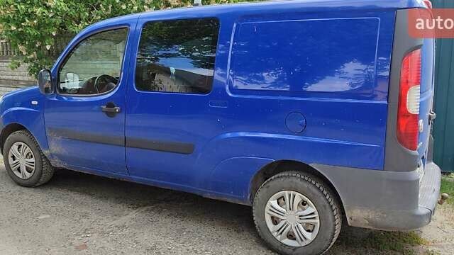Синій Фіат Добло, об'ємом двигуна 1.25 л та пробігом 222 тис. км за 4000 $, фото 4 на Automoto.ua