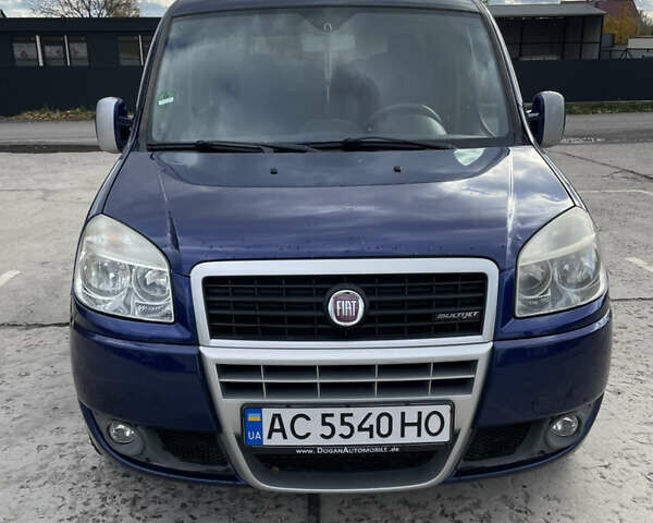 Синій Фіат Добло, об'ємом двигуна 1.25 л та пробігом 159 тис. км за 5900 $, фото 1 на Automoto.ua