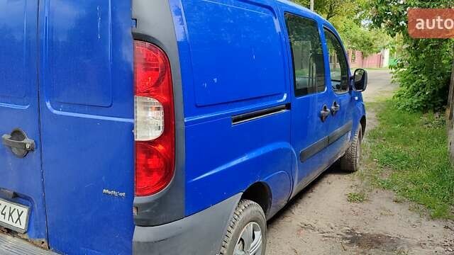 Синій Фіат Добло, об'ємом двигуна 1.25 л та пробігом 222 тис. км за 4000 $, фото 1 на Automoto.ua