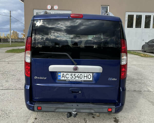 Синій Фіат Добло, об'ємом двигуна 1.25 л та пробігом 159 тис. км за 5900 $, фото 7 на Automoto.ua