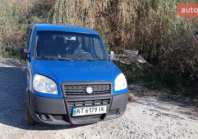 Синий Фиат Добло, объемом двигателя 1.3 л и пробегом 283 тыс. км за 4200 $, фото 4 на Automoto.ua