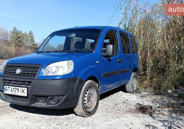 Синий Фиат Добло, объемом двигателя 1.3 л и пробегом 283 тыс. км за 4200 $, фото 3 на Automoto.ua