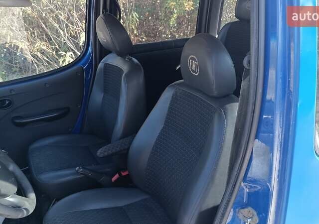 Синий Фиат Добло, объемом двигателя 1.3 л и пробегом 283 тыс. км за 4200 $, фото 9 на Automoto.ua