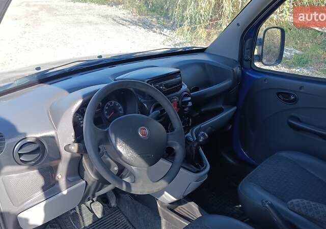 Синий Фиат Добло, объемом двигателя 1.3 л и пробегом 283 тыс. км за 4200 $, фото 8 на Automoto.ua