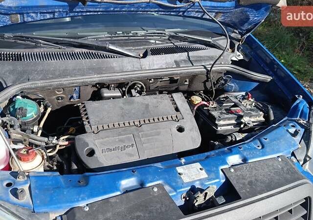 Синий Фиат Добло, объемом двигателя 1.3 л и пробегом 283 тыс. км за 4200 $, фото 7 на Automoto.ua