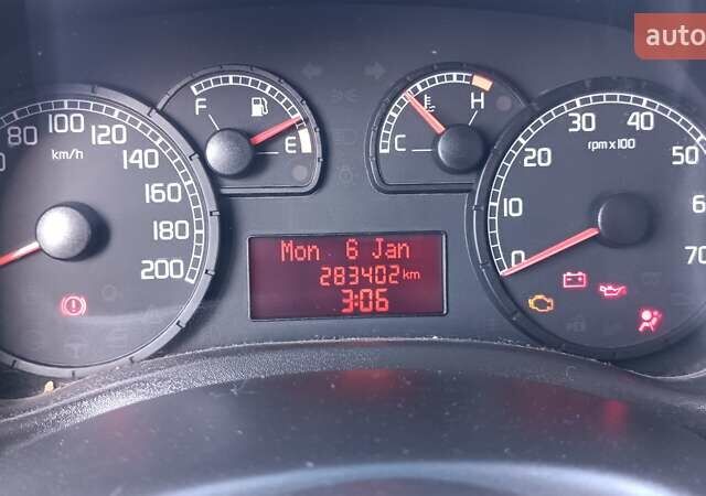 Синий Фиат Добло, объемом двигателя 1.3 л и пробегом 283 тыс. км за 4200 $, фото 6 на Automoto.ua