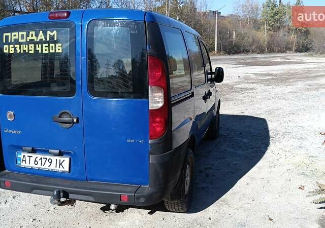 Синий Фиат Добло, объемом двигателя 1.3 л и пробегом 283 тыс. км за 4200 $, фото 5 на Automoto.ua