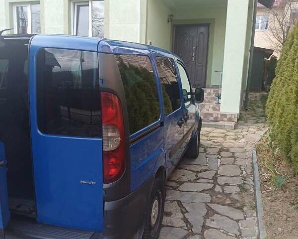 Синий Фиат Добло, объемом двигателя 1.25 л и пробегом 400 тыс. км за 4500 $, фото 6 на Automoto.ua