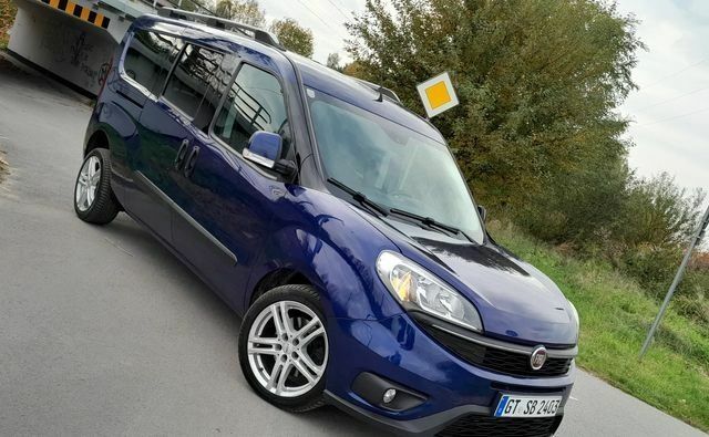 Синий Фиат Добло, объемом двигателя 1.6 л и пробегом 150 тыс. км за 9100 $, фото 16 на Automoto.ua