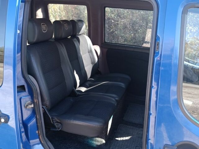 Синій Фіат Добло, об'ємом двигуна 1.2 л та пробігом 283 тис. км за 4200 $, фото 5 на Automoto.ua