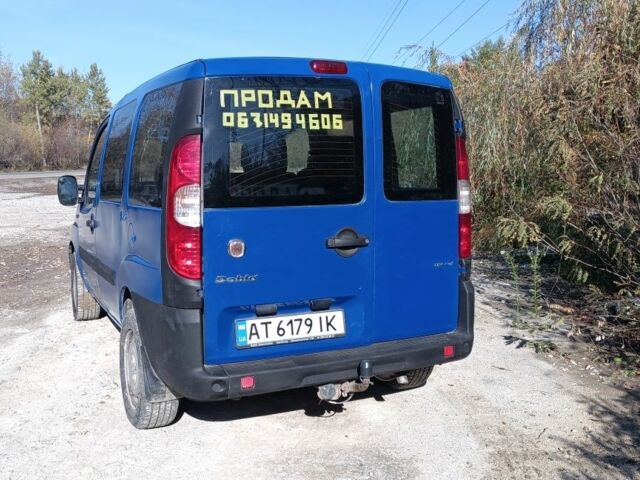 Синій Фіат Добло, об'ємом двигуна 1.2 л та пробігом 283 тис. км за 4200 $, фото 2 на Automoto.ua