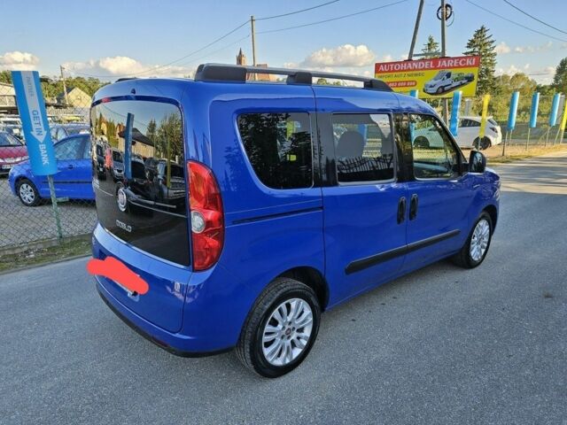 Синий Фиат Добло, объемом двигателя 1.4 л и пробегом 145 тыс. км за 7100 $, фото 2 на Automoto.ua