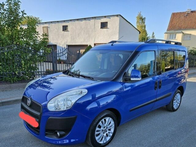 Синий Фиат Добло, объемом двигателя 1.4 л и пробегом 145 тыс. км за 7100 $, фото 1 на Automoto.ua