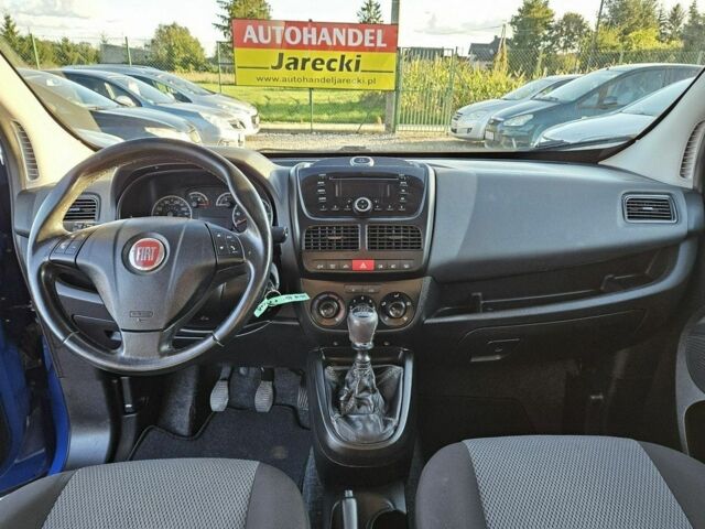 Синий Фиат Добло, объемом двигателя 1.4 л и пробегом 145 тыс. км за 7100 $, фото 10 на Automoto.ua