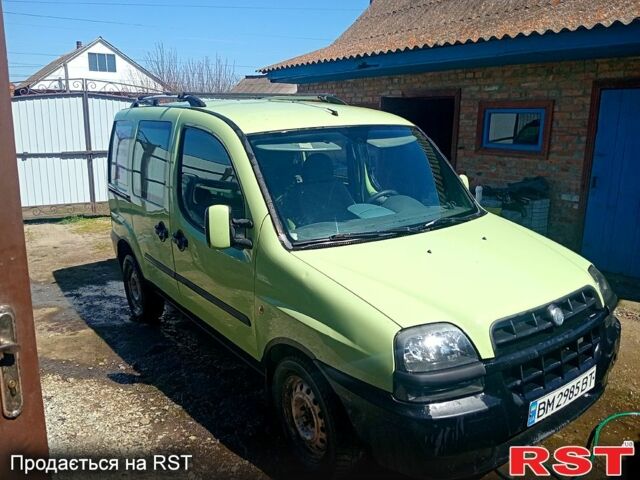 Зеленый Фиат Добло, объемом двигателя 1.6 л и пробегом 0 тыс. км за 2700 $, фото 2 на Automoto.ua
