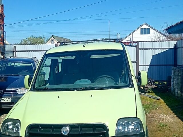 Зеленый Фиат Добло, объемом двигателя 1.6 л и пробегом 0 тыс. км за 2700 $, фото 1 на Automoto.ua