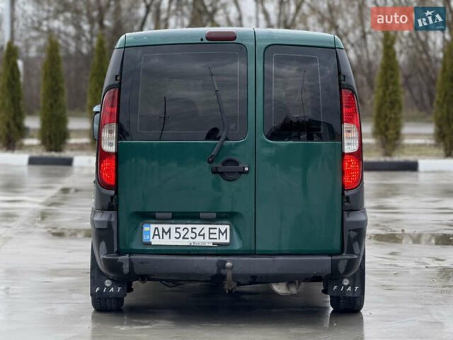 Зеленый Фиат Добло, объемом двигателя 1.91 л и пробегом 220 тыс. км за 4200 $, фото 5 на Automoto.ua