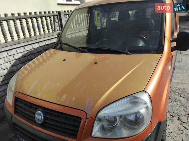 Оранжевый Фиат Добло, объемом двигателя 1.91 л и пробегом 270 тыс. км за 4500 $, фото 12 на Automoto.ua