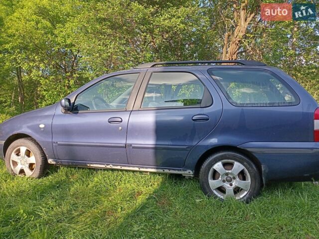 Синий Фиат Палио, объемом двигателя 1.2 л и пробегом 345 тыс. км за 1600 $, фото 4 на Automoto.ua