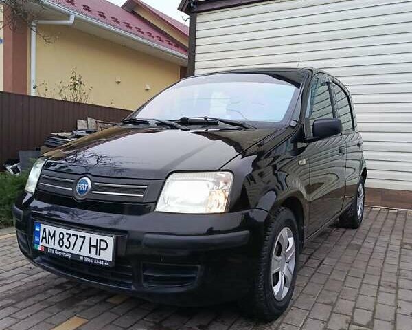 Черный Фиат Панда, объемом двигателя 1.24 л и пробегом 141 тыс. км за 4000 $, фото 25 на Automoto.ua