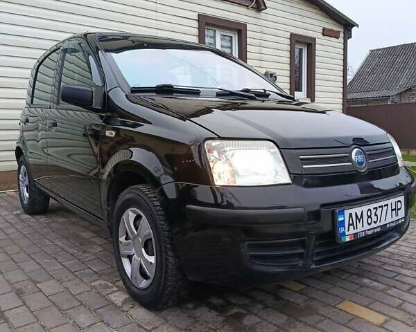 Черный Фиат Панда, объемом двигателя 1.24 л и пробегом 141 тыс. км за 4000 $, фото 29 на Automoto.ua