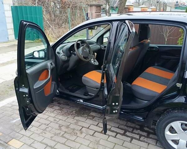 Черный Фиат Панда, объемом двигателя 1.24 л и пробегом 141 тыс. км за 4000 $, фото 5 на Automoto.ua