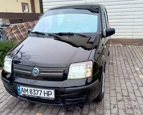 Черный Фиат Панда, объемом двигателя 1.24 л и пробегом 141 тыс. км за 4000 $, фото 35 на Automoto.ua