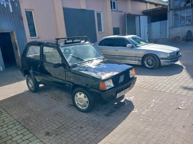 Черный Фиат Панда, объемом двигателя 1 л и пробегом 1000 тыс. км за 1200 $, фото 3 на Automoto.ua