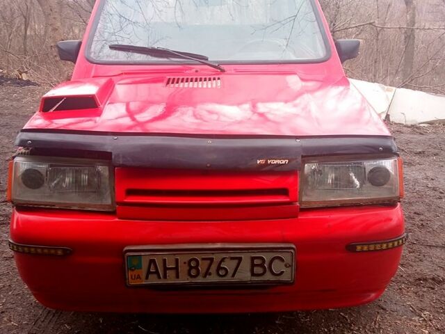 Красный Фиат Панда, объемом двигателя 1 л и пробегом 280 тыс. км за 820 $, фото 1 на Automoto.ua