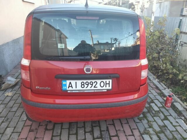 Красный Фиат Панда, объемом двигателя 1.1 л и пробегом 130 тыс. км за 3000 $, фото 2 на Automoto.ua