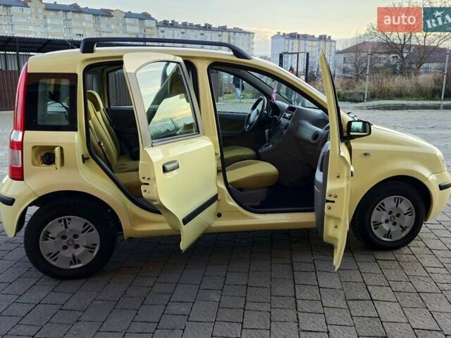 Желтый Фиат Панда, объемом двигателя 1.24 л и пробегом 147 тыс. км за 3750 $, фото 16 на Automoto.ua