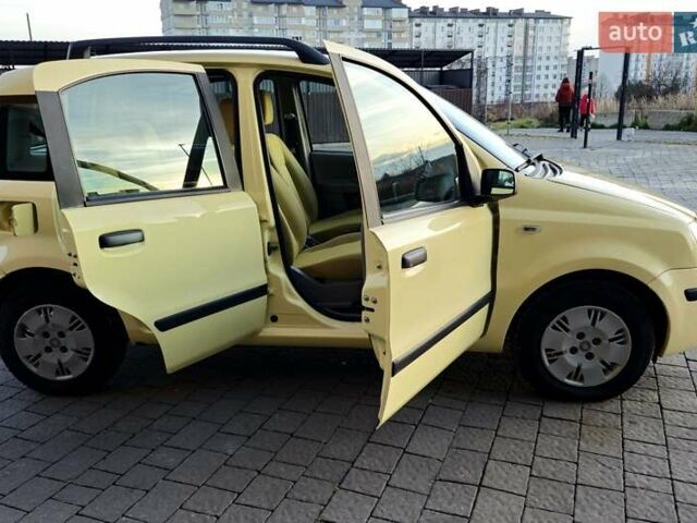 Желтый Фиат Панда, объемом двигателя 1.24 л и пробегом 147 тыс. км за 3750 $, фото 15 на Automoto.ua