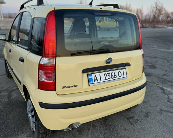 Желтый Фиат Панда, объемом двигателя 1.2 л и пробегом 159 тыс. км за 3400 $, фото 9 на Automoto.ua