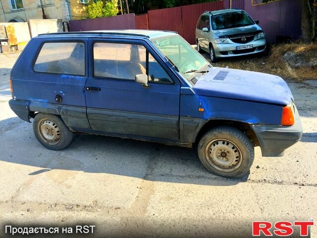 Синий Фиат Панда, объемом двигателя 1.1 л и пробегом 240 тыс. км за 500 $, фото 1 на Automoto.ua