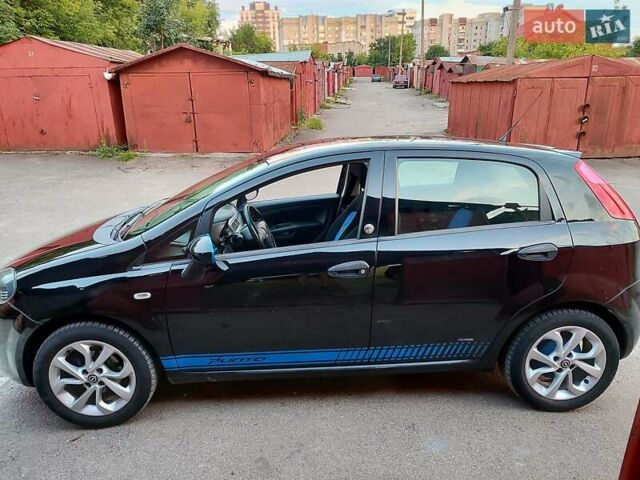 Черный Фиат Пунто, объемом двигателя 1.37 л и пробегом 259 тыс. км за 4700 $, фото 14 на Automoto.ua