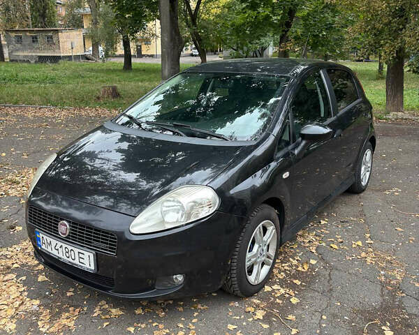 Черный Фиат Пунто, объемом двигателя 1.25 л и пробегом 230 тыс. км за 4300 $, фото 6 на Automoto.ua