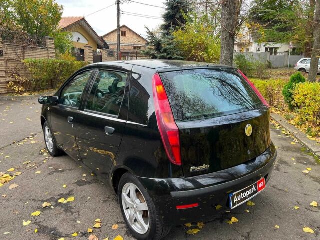 Черный Фиат Пунто, объемом двигателя 1.2 л и пробегом 150 тыс. км за 3990 $, фото 6 на Automoto.ua