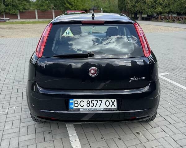 Фиат Пунто 2009 в Самборе на Automoto.ua Черный Фиат Пунто, объемом двигателя 1.25 л и пробегом 166 тыс. км за 4599 $, фото 4 на Automoto.ua