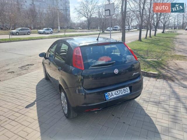 Черный Фиат Пунто, объемом двигателя 1.4 л и пробегом 248 тыс. км за 4200 $, фото 10 на Automoto.ua