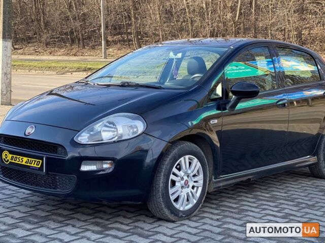 Черный Фиат Пунто, объемом двигателя 1.3 л и пробегом 240 тыс. км за 6800 $, фото 1 на Automoto.ua