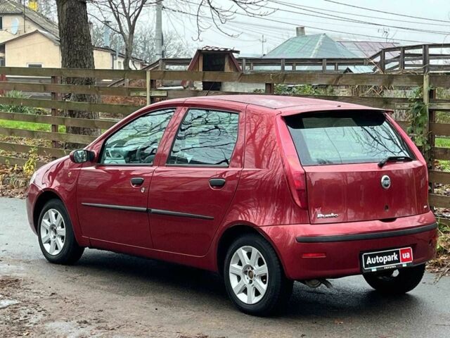 Красный Фиат Пунто, объемом двигателя 1.3 л и пробегом 234 тыс. км за 3990 $, фото 16 на Automoto.ua