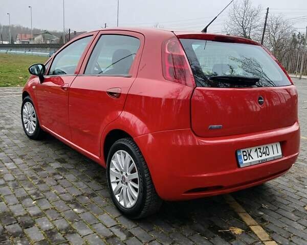 Красный Фиат Пунто, объемом двигателя 1.4 л и пробегом 247 тыс. км за 2450 $, фото 12 на Automoto.ua