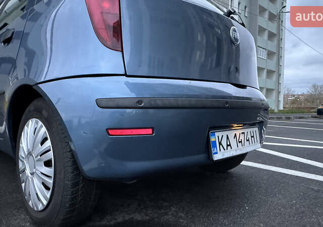 Синий Фиат Пунто, объемом двигателя 1.24 л и пробегом 168 тыс. км за 3500 $, фото 13 на Automoto.ua