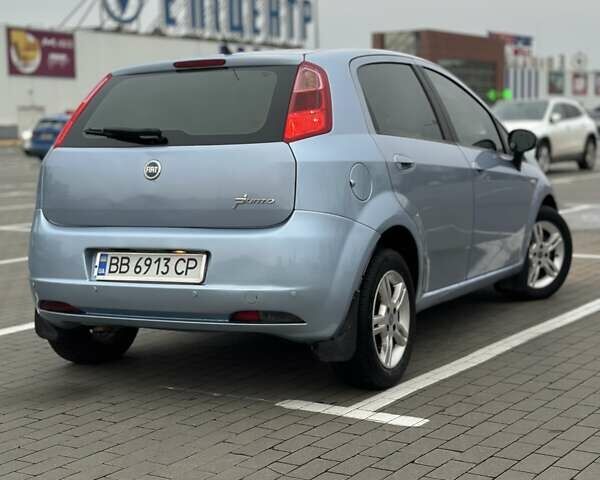 Синий Фиат Пунто, объемом двигателя 1.37 л и пробегом 160 тыс. км за 3499 $, фото 2 на Automoto.ua