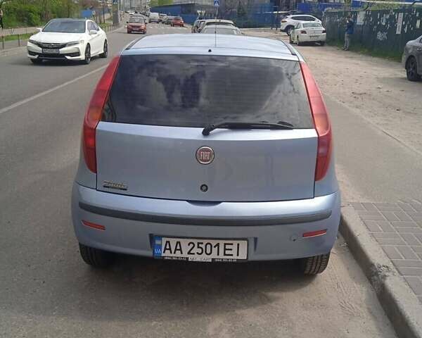 Синий Фиат Пунто, объемом двигателя 1.24 л и пробегом 67 тыс. км за 4998 $, фото 6 на Automoto.ua