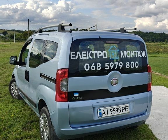 Синий Фиат Кубо, объемом двигателя 1.4 л и пробегом 291 тыс. км за 4000 $, фото 3 на Automoto.ua