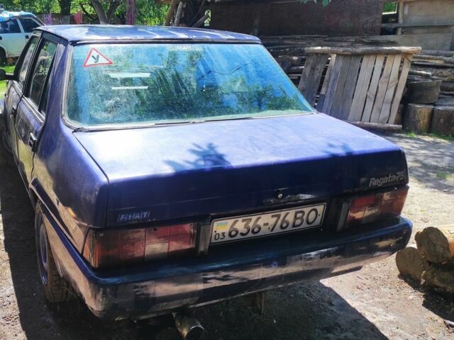 Синий Фиат Регата, объемом двигателя 1.5 л и пробегом 240 тыс. км за 500 $, фото 2 на Automoto.ua