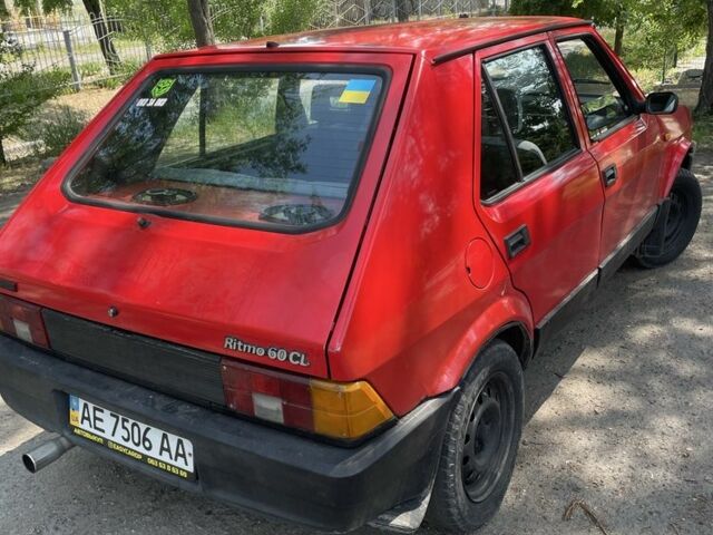 Червоний Фіат Ритмо, об'ємом двигуна 1.1 л та пробігом 3 тис. км за 775 $, фото 2 на Automoto.ua